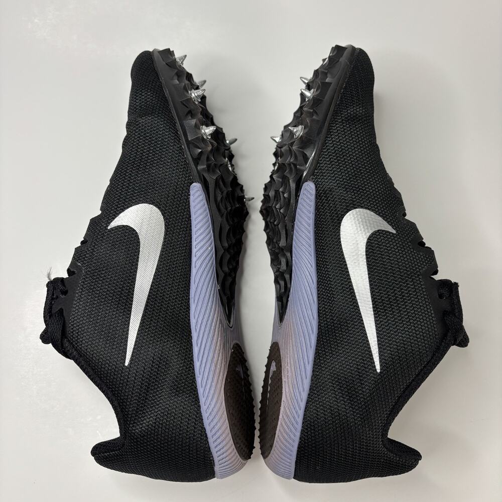 NIKE RACING Shoe Men 5.5 Zoom Rival M Black Gray Track Racing AH1020-004 - Picture 4 of 14